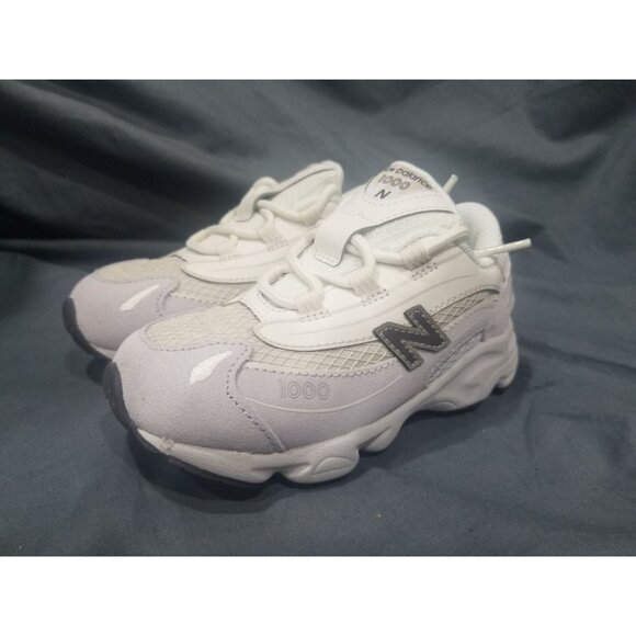 New Balance Toddlers 1000 Sneakers Lace Up IC1000SB Grety Size 10 NEW NO BOX! - Picture 6 of 9